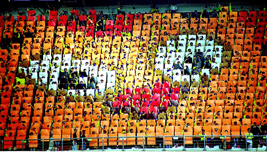 SGM Malaysians coming out in force.